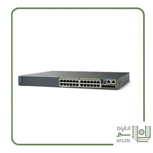 سوئیچ شبکه مدیریتی سیسکو مدل WS-C2960S-24TS-L