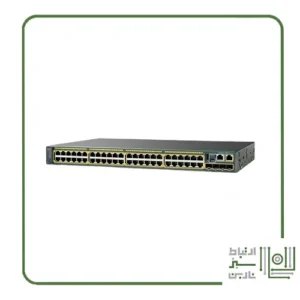 سوئیچ شبکه سیسکو ۴۸ پورت WS-C۲۹۶۰S-۴۸TS-L