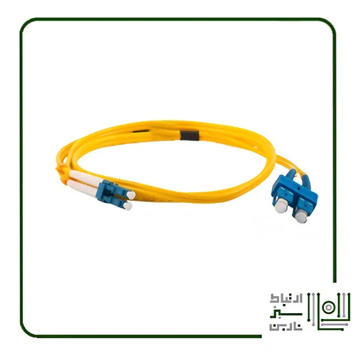 پچ کورد فیبر نوری SC-LC SM Duplex ۵m